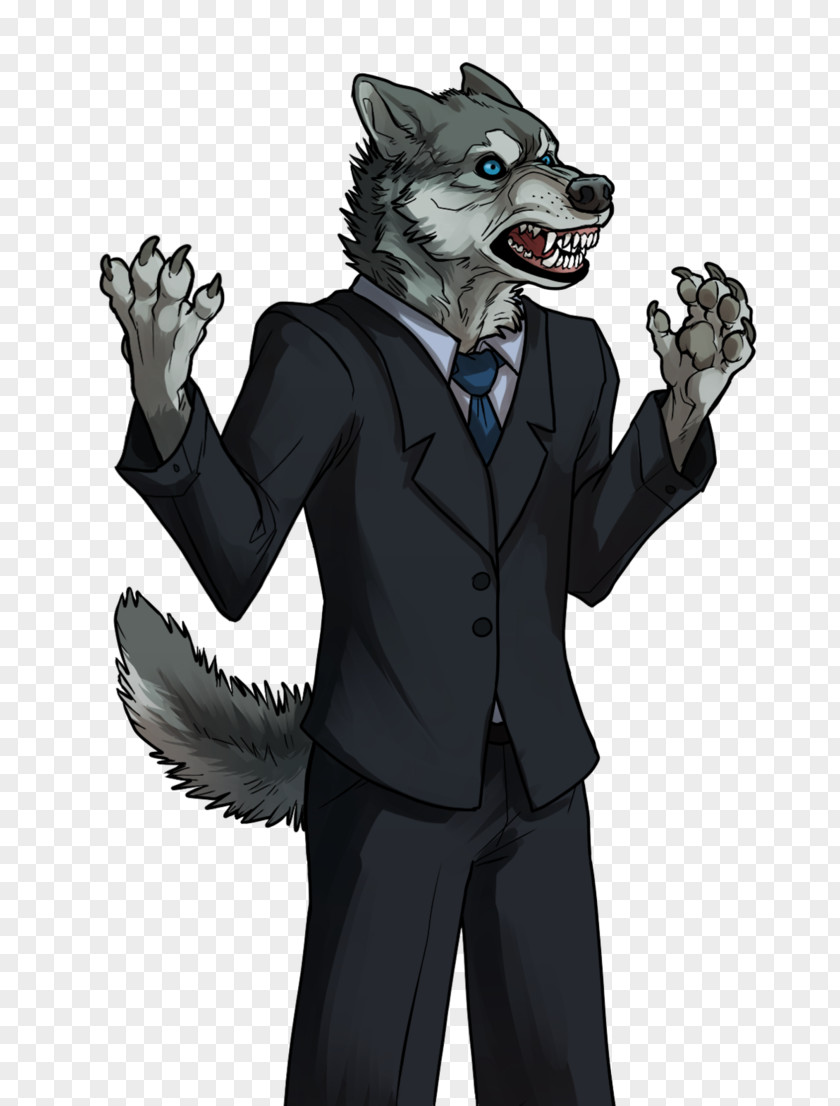 Werewolf Canidae Dog Mammal Animated Cartoon PNG