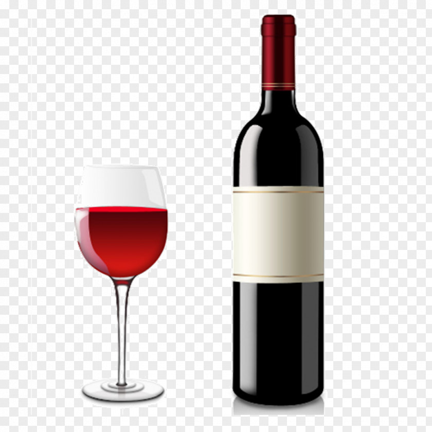 Wine Glass Bottle Red Accessory PNG