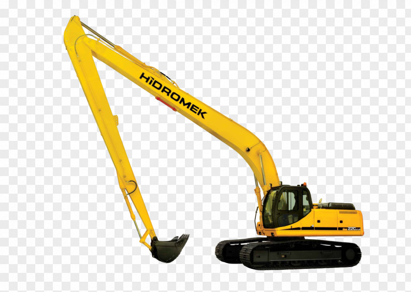 Excavator Long Reach JCB Heavy Machinery Architectural Engineering PNG
