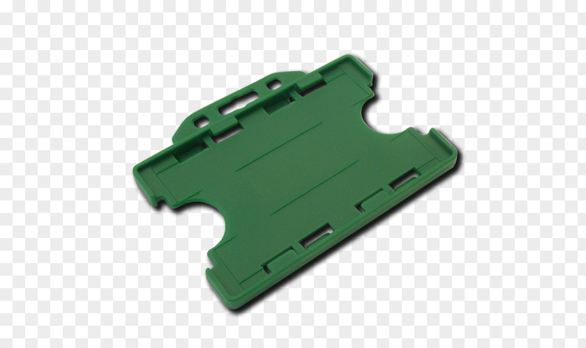 Green Badge Plastic Name Tag Pin Economy PNG