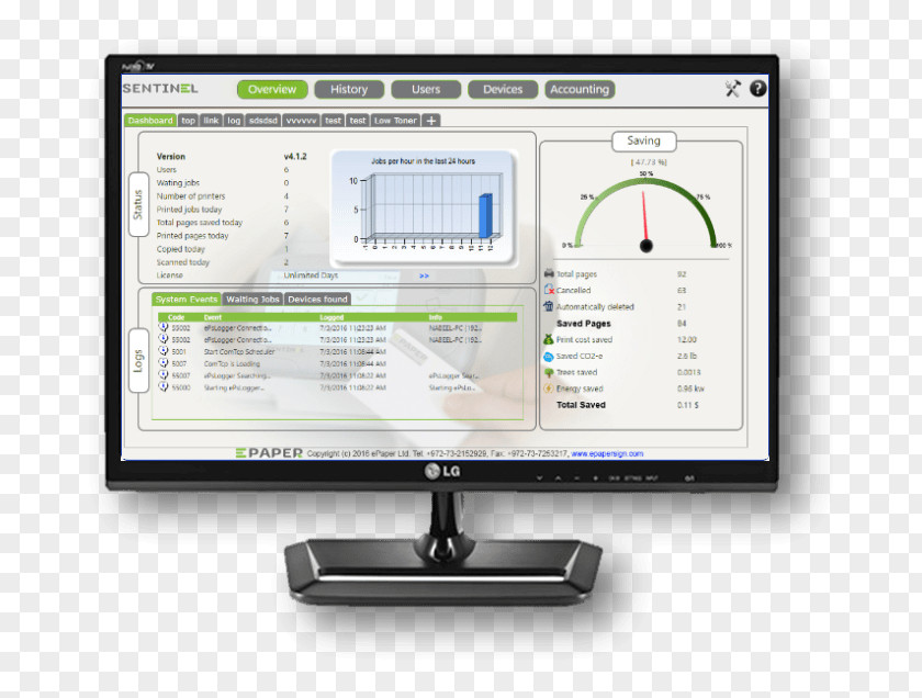 Printer Computer Monitors Software Pull Printing PNG