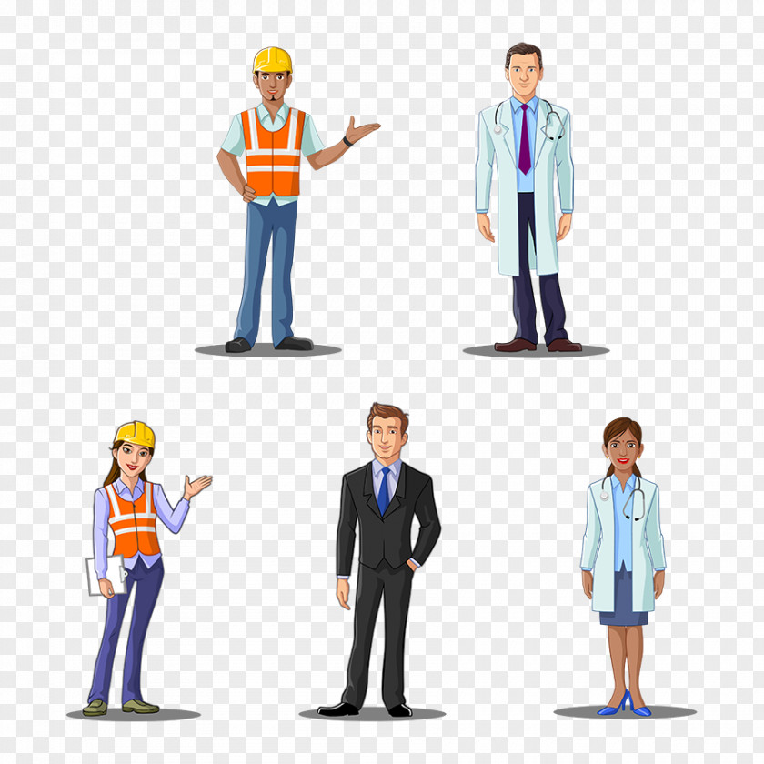 Template Industry Character Business PNG