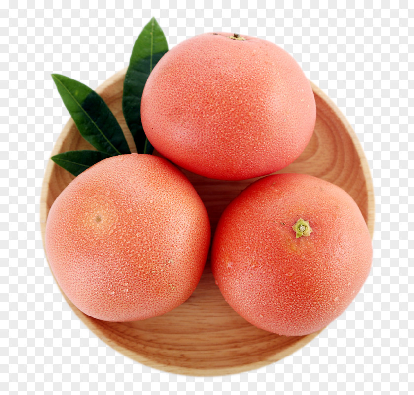 Three Large Grapefruit Juice Blood Orange PNG