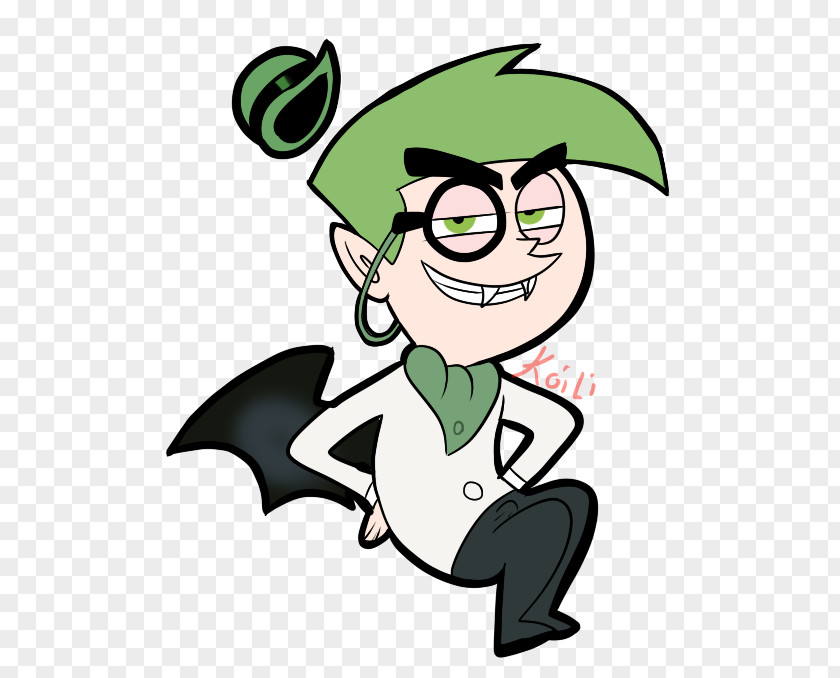 Timmy Turner Clip Art Illustration Green Cartoon Human Behavior PNG