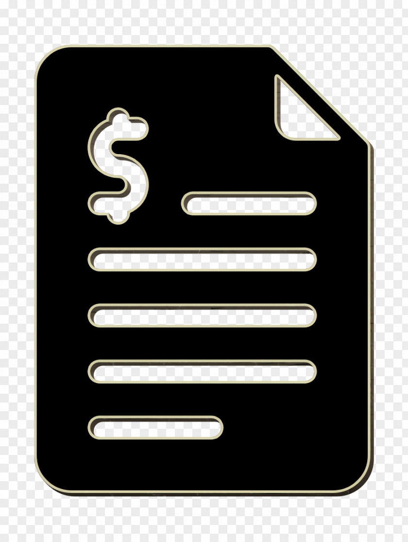 Invoice Icon Business Bill PNG