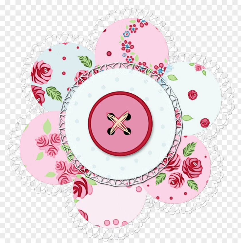 Label Teacup Pink Background PNG