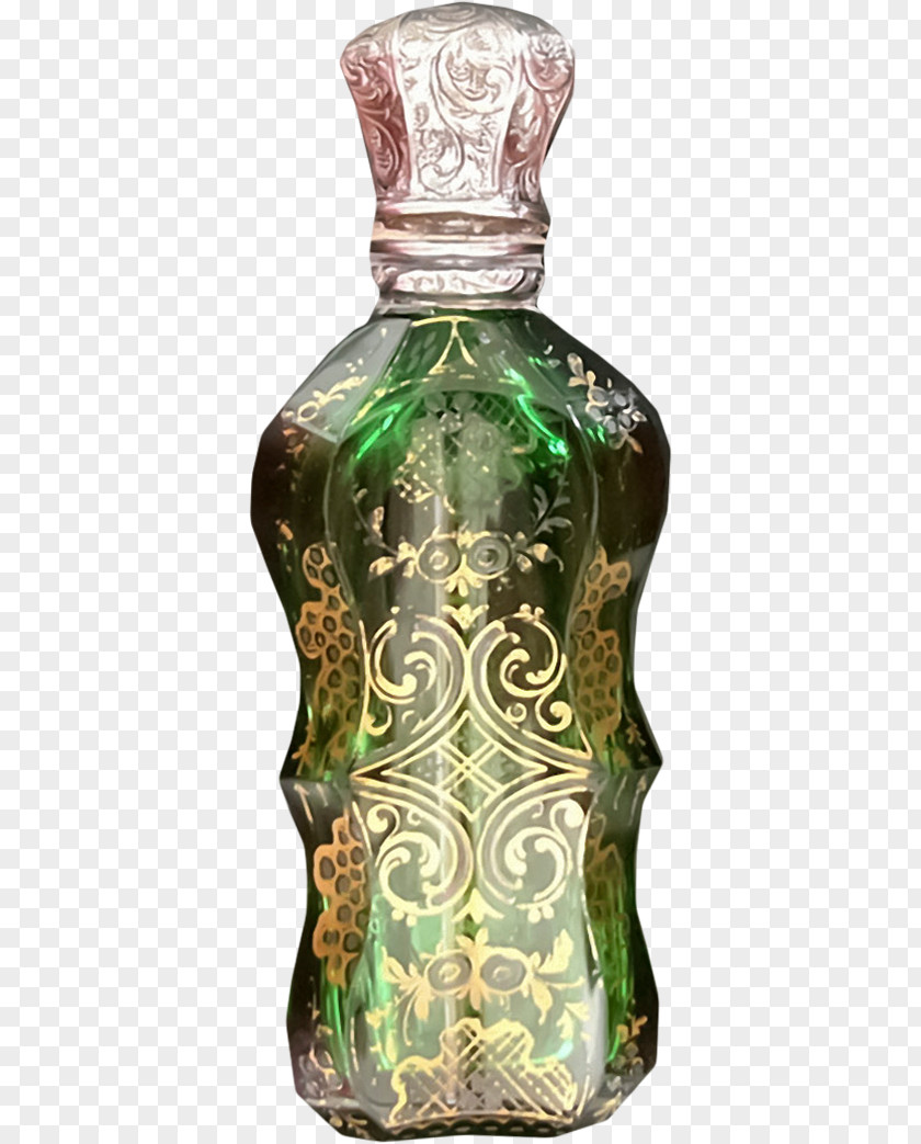 Retro Carved Perfume Bottle Bottles Glass Cosmetics PNG
