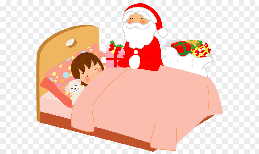 Santa Claus クリスマスプレゼント Christmas Gift PNG