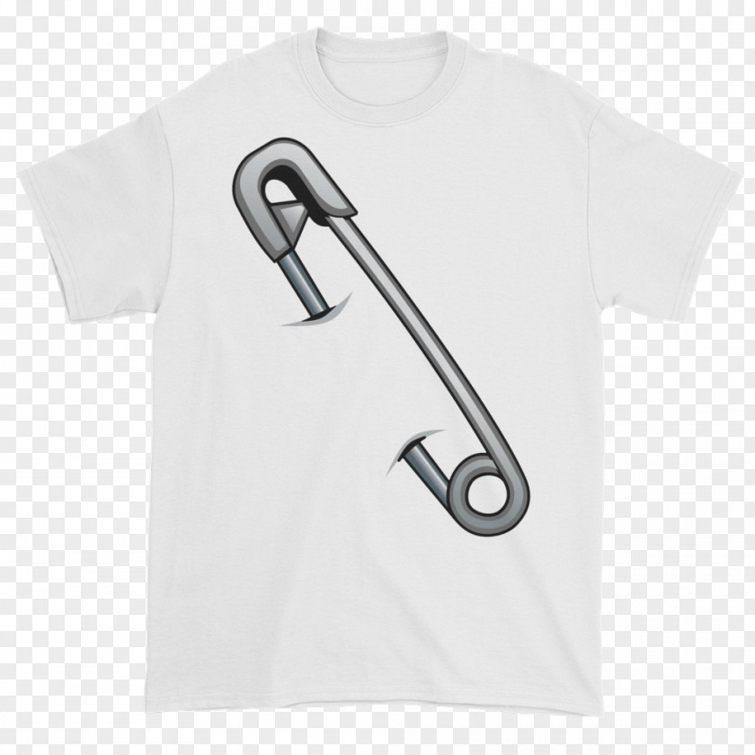 T-shirt Safety Pin Brooch PNG