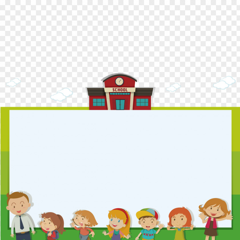 Vector Children Prompted Board Student Academic Certificate Diploma Illustration PNG