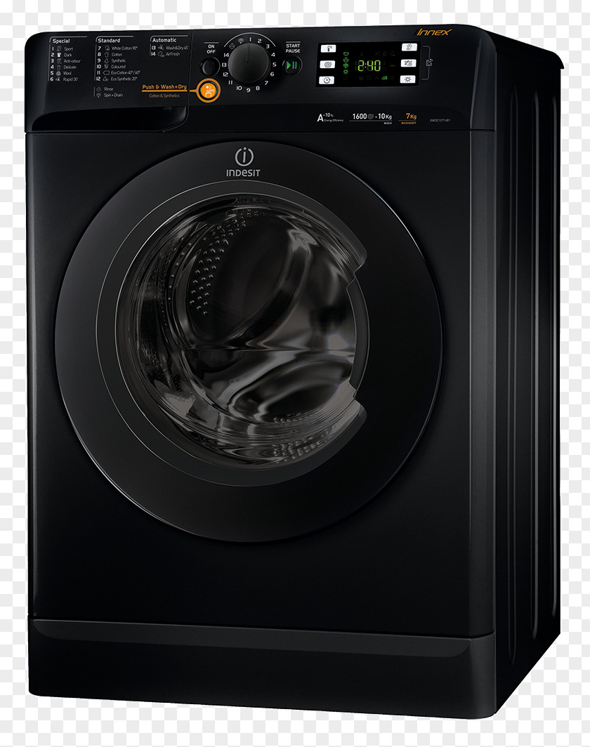 Washer Combo Dryer Clothes Washing Machines Indesit Co. PNG