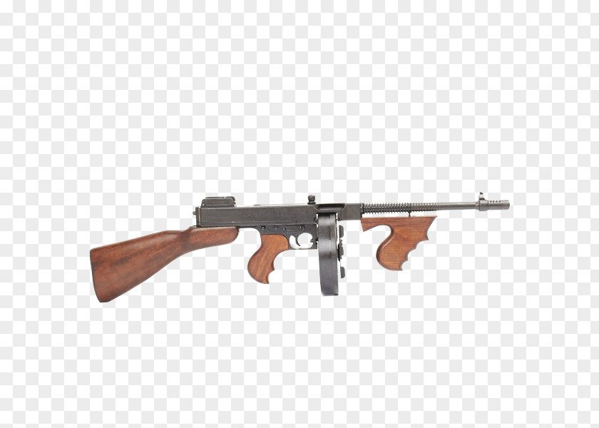 Weapon Thompson Submachine Gun Firearm PNG