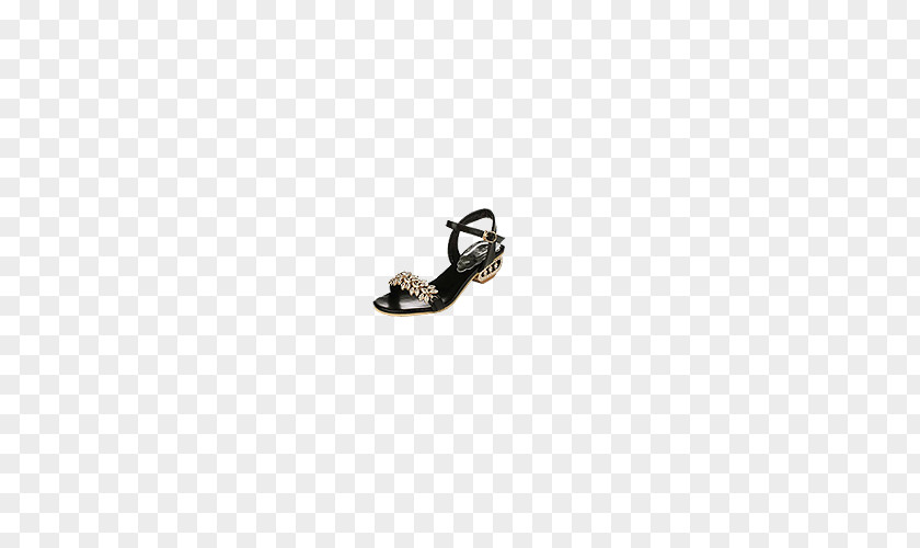 A Black Woman Sandals Sandal Bicast Leather Rhinestone Comfort Shoe PNG
