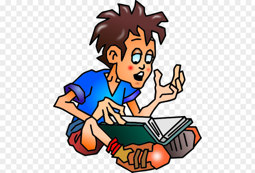 Education Book Cliparts Student Reading Free Content Clip Art PNG
