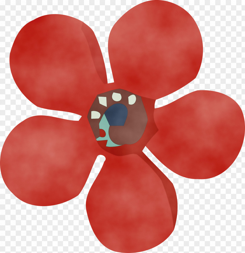 Petal Flower Red PNG