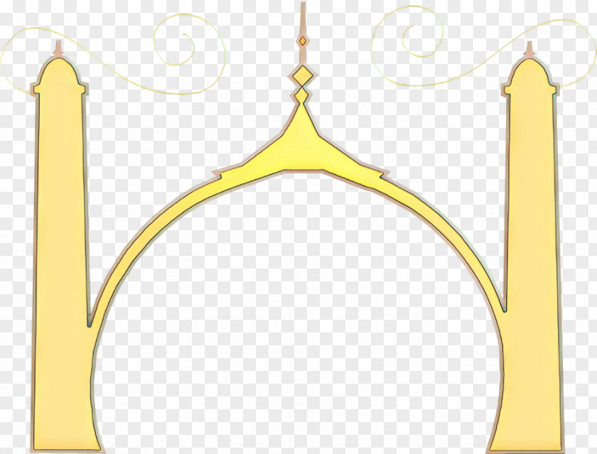 Architecture Arch Yellow Line Clip Art PNG