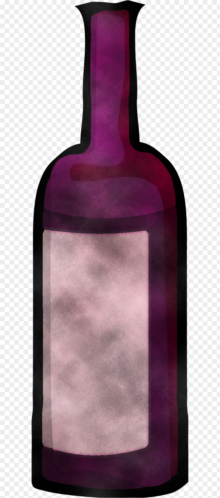Bottle Purple Violet Pink Glass PNG