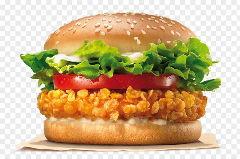 Chicken Hamburger Whopper Crispy Fried Burger King Grilled Sandwiches Cheeseburger PNG