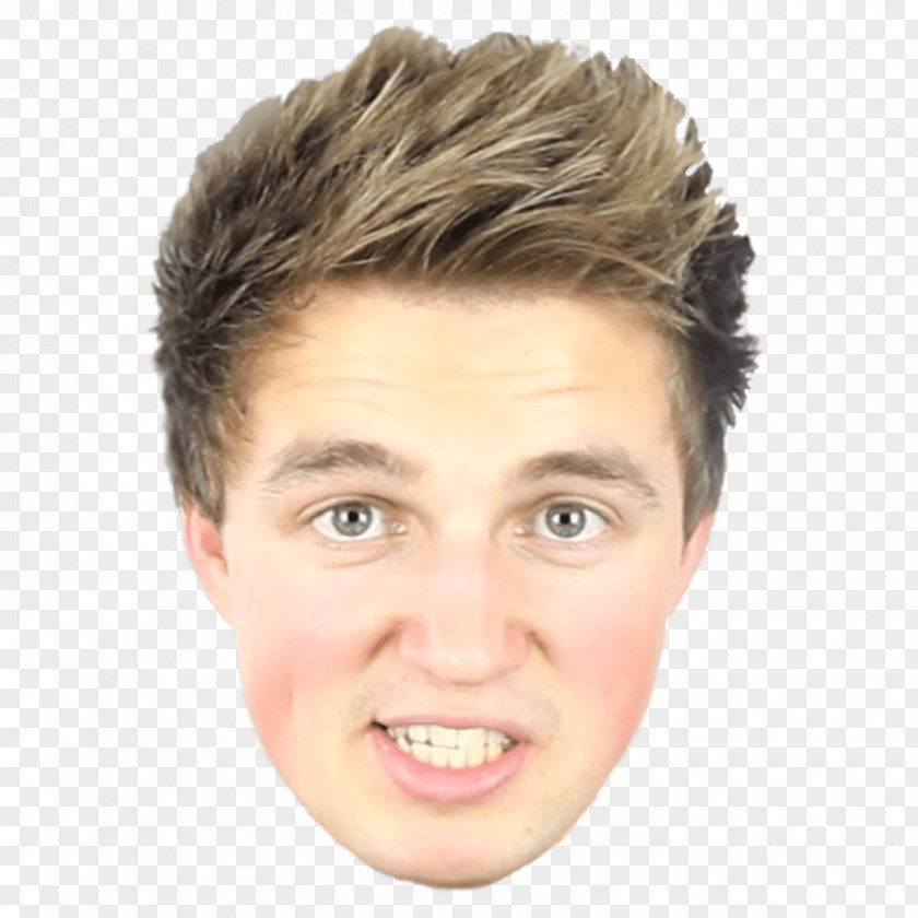 Face Marcus Butler YouTuber Cheek Eyebrow PNG