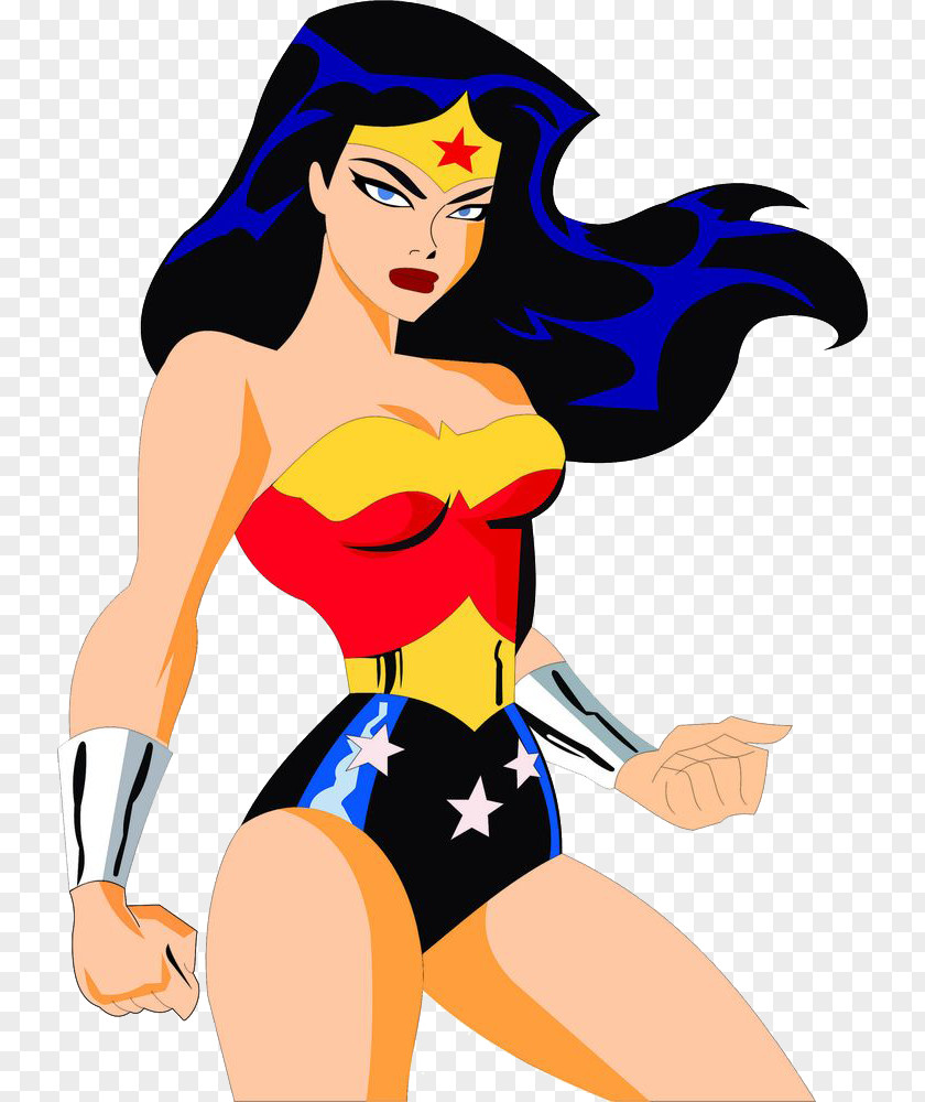 Female Diana Prince DC Super Hero Girls Clip Art PNG