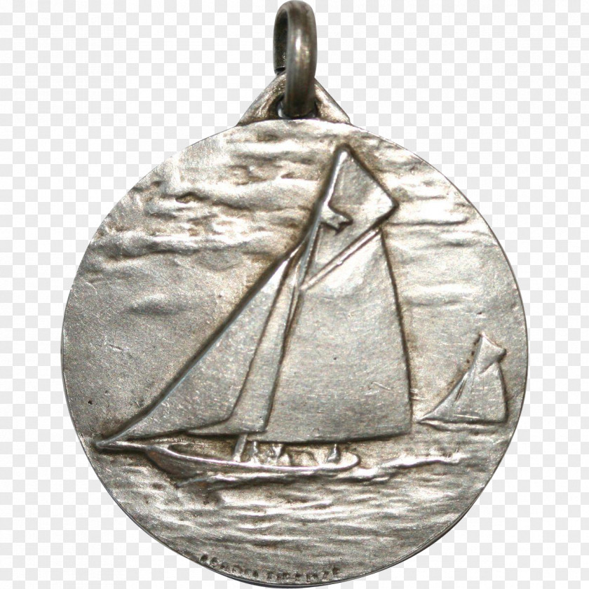 Medal Silver Bronze Christmas Ornament PNG