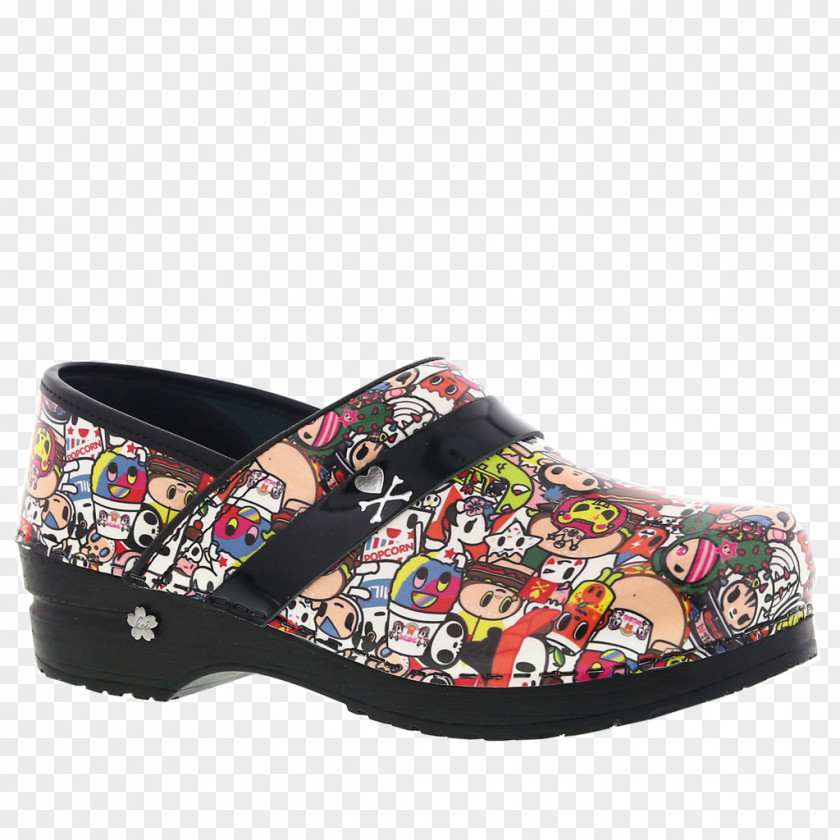 Sandal Clog Slip-on Shoe Patent Leather Scrubs PNG