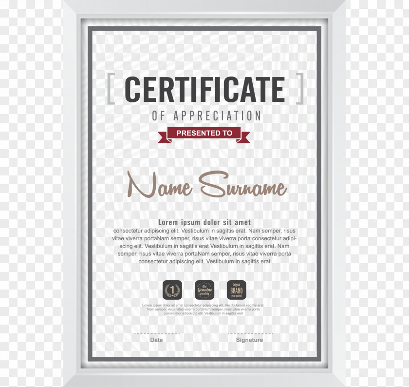 With A Box Of English Certificate Academic Diploma Template Royalty-free PNG