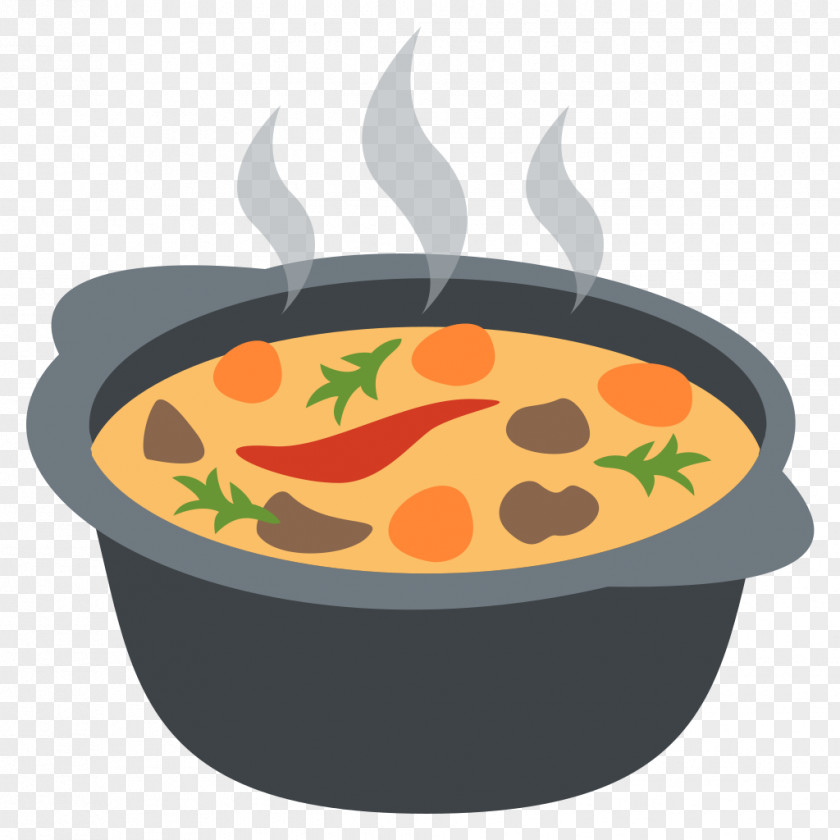 Cooking Pot Hamburger Mexican Cuisine Canadian Emoji Food PNG