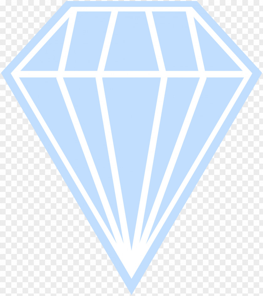 Diamond Blue Cliparts Area Triangle PNG