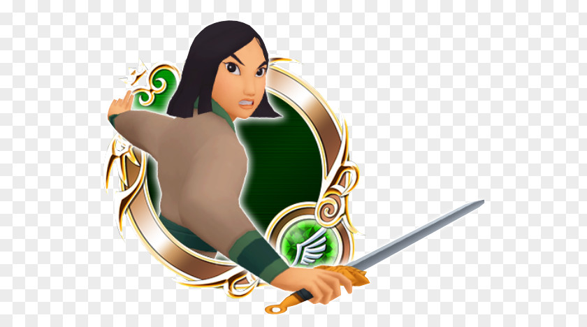 Disney Princess Kingdom Hearts Birth By Sleep 3D: Dream Drop Distance χ II Mulan PNG