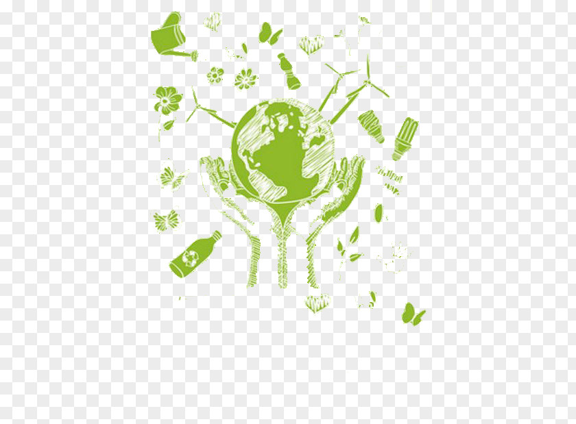 Fill Our Green Planet Earth Graphic Design PNG