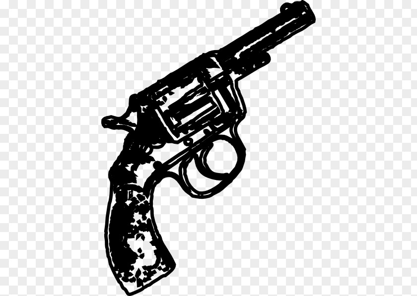 Revolver Drawing Clip Art Firearm Image PNG