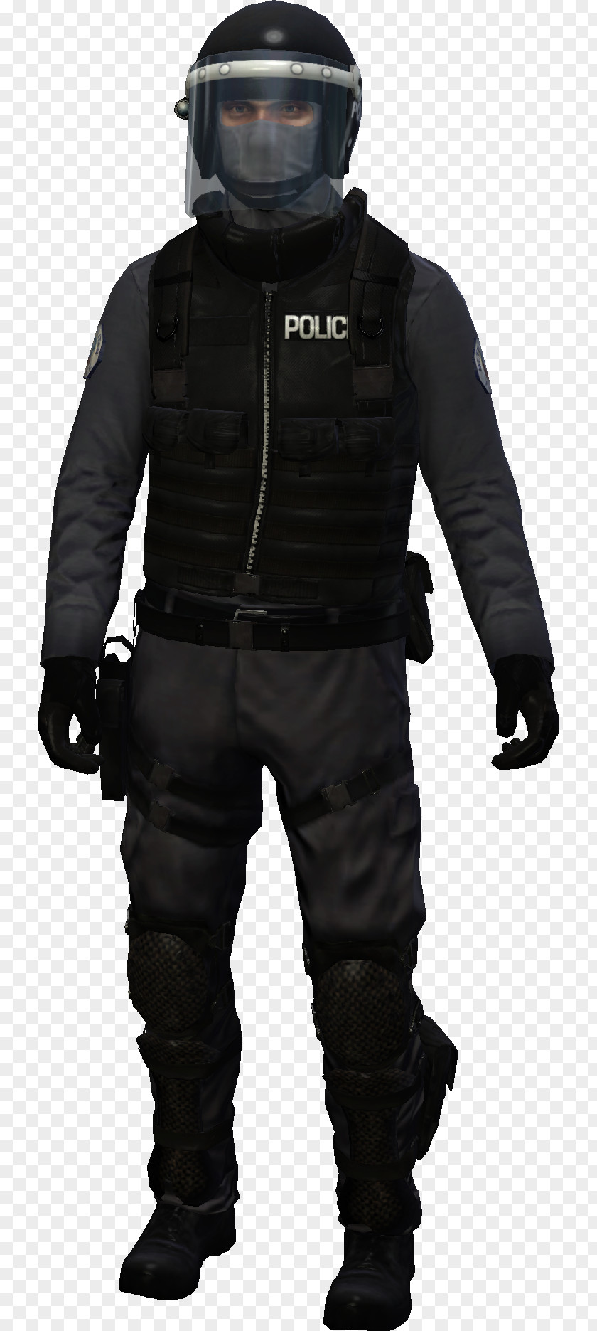 Swat SWAT Uniform Police Jacket Pants PNG