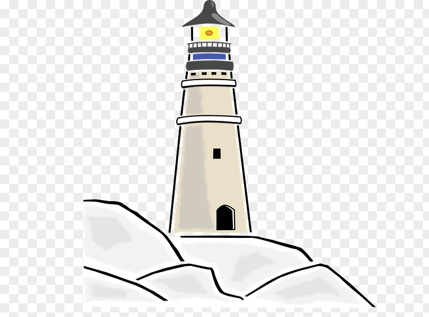 Vinner Cape Hatteras Lighthouse Tower Clip Art PNG