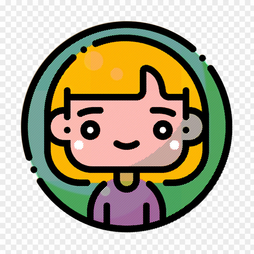 Woman Icon Bobcut Avatars PNG