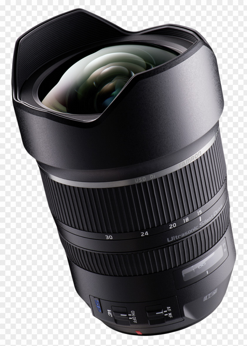 Camera Lens Fisheye Digital SLR Tamron SP 15-30mm F/2.8 Di VC USD PNG
