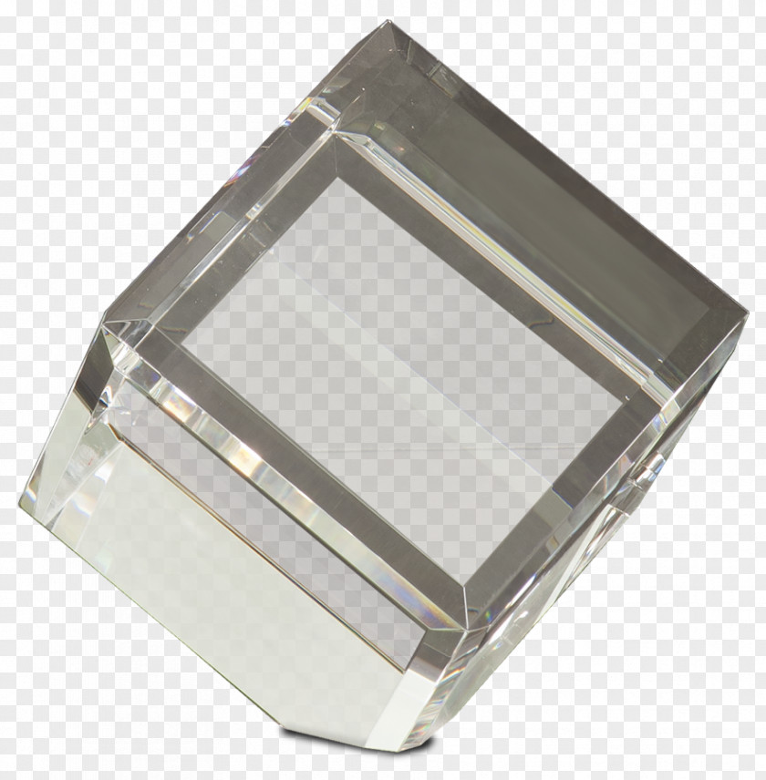 Glass Crystal Lead Award Mirror PNG