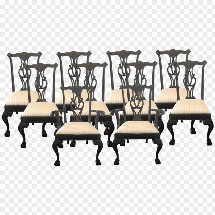 Mahogany Chair Table PNG