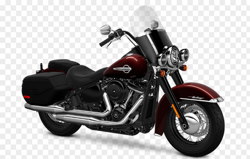 Electric Motorcycle Harley-Davidson Softail RBC Heritage Saddlebag PNG