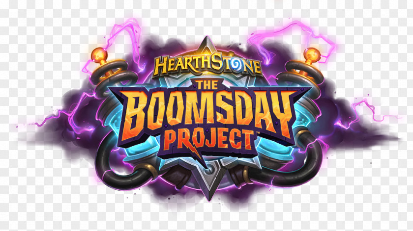Hearthstone Logo The Boomsday Project Blizzard Entertainment Expansion Pack Collectible Card Game Video PNG