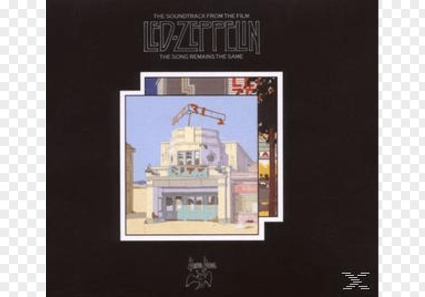Led Zeppelin Logo The Song Remains Same II Remaster Album PNG