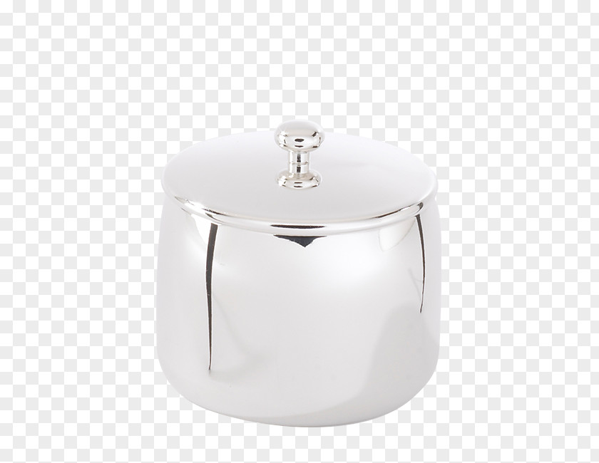 Silver Tableware Lid Product Design PNG