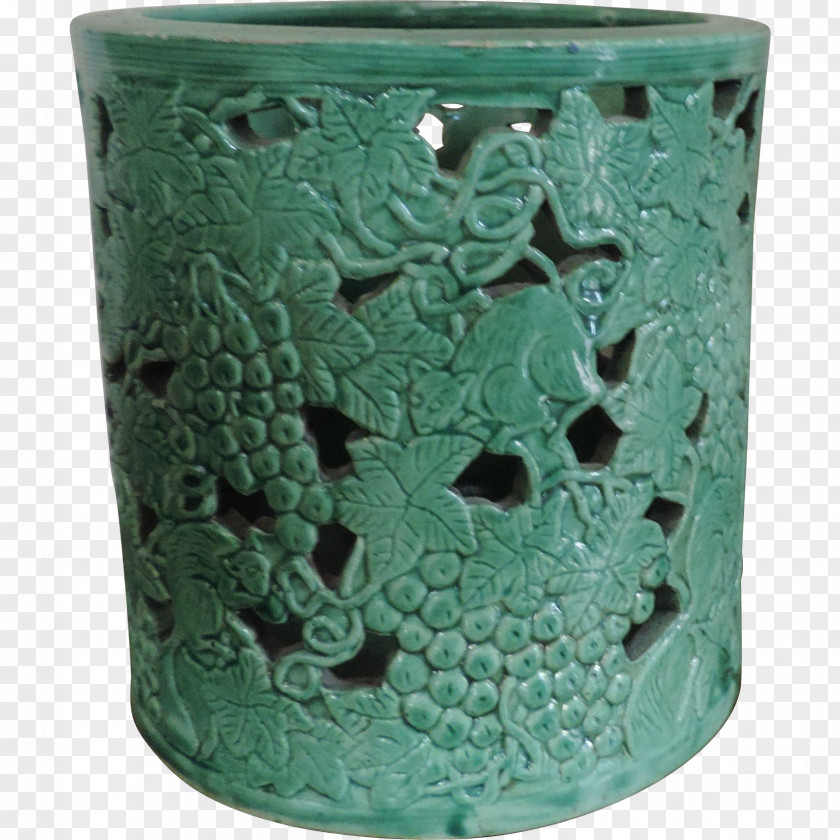 Vase Turquoise Glass Unbreakable PNG
