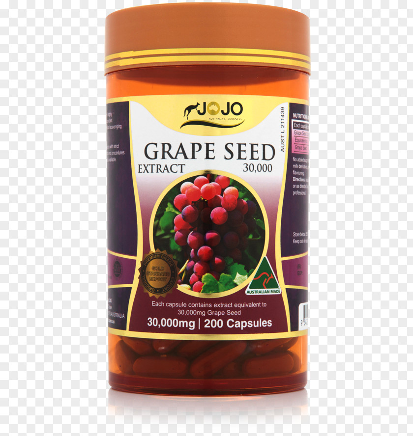 Grape Seed Extract Dietary Supplement Health PNG