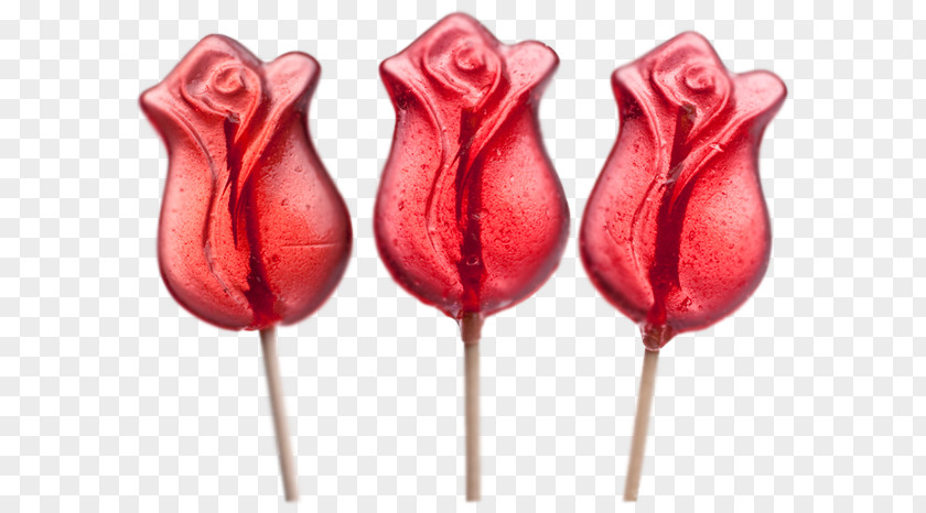 Rose Lollipop Chicken Stick Candy Hard PNG