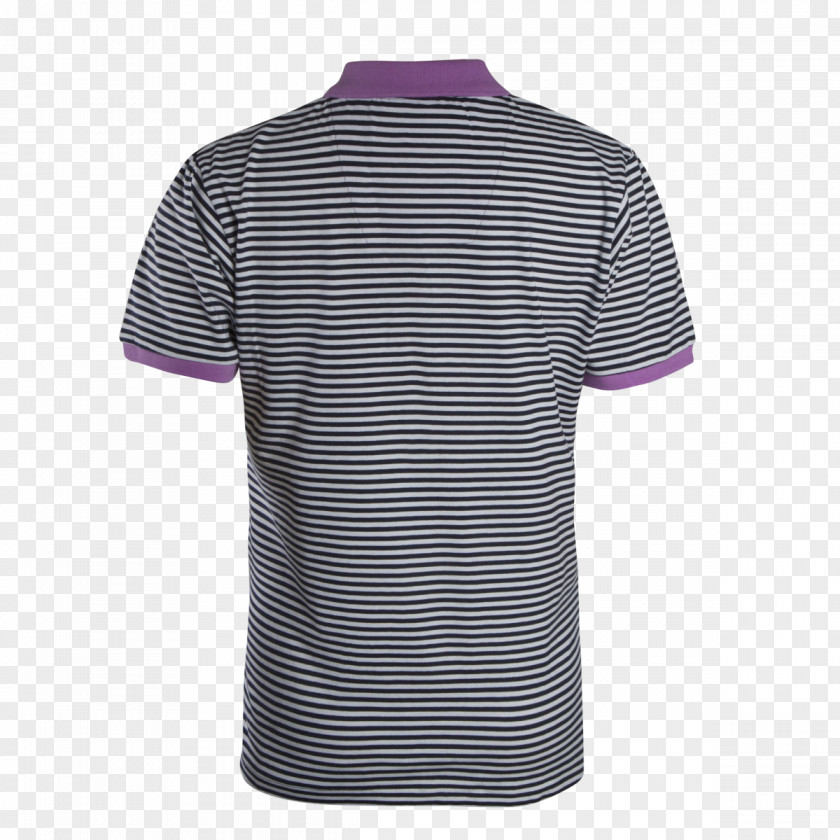 Women's European Border Stripe T-shirt Sleeve Polo Shirt Collar Tennis PNG