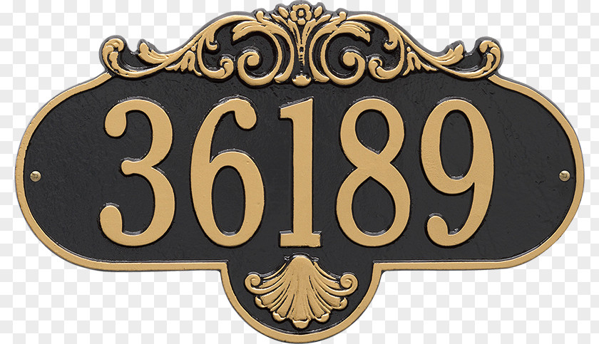 Address Symbols Wall Bronze House Commemorative Plaque PNG