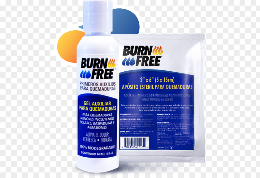 Burned Liquid BurnFree Pain Gel Personal Lubricants & Creams PNG
