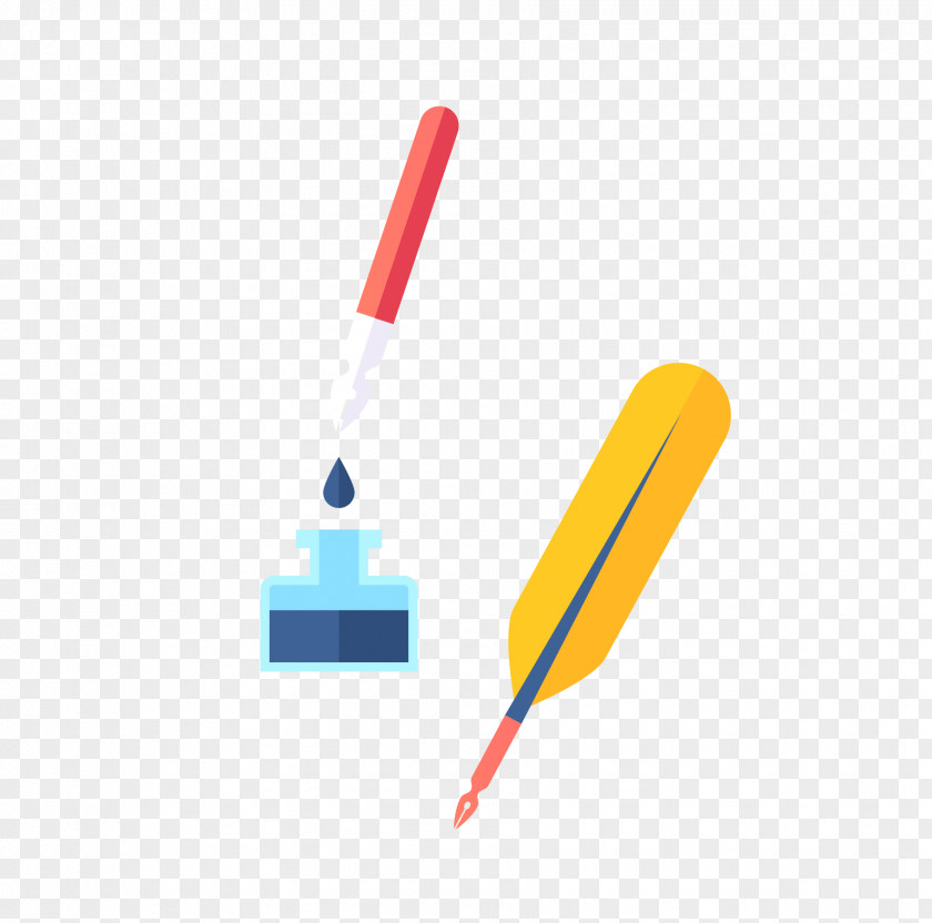 Pen Vector Material Fountain PNG