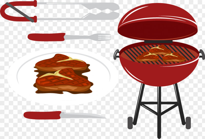 Related Vector Barbecue Beefsteak Chuan Roasting PNG